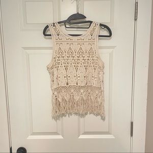 LOVE TREE crochet top